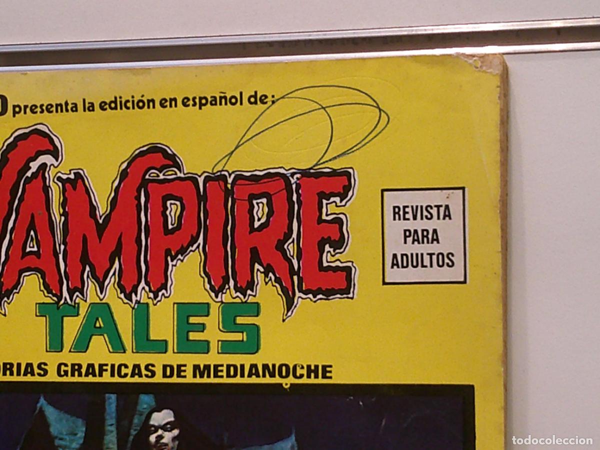 C&oacute;mics: ESCALOFRIO N&ordm; 17 PRESENTA VAMPIRE TALES N&ordm; 4 - VERTICE 1973 - Foto 3