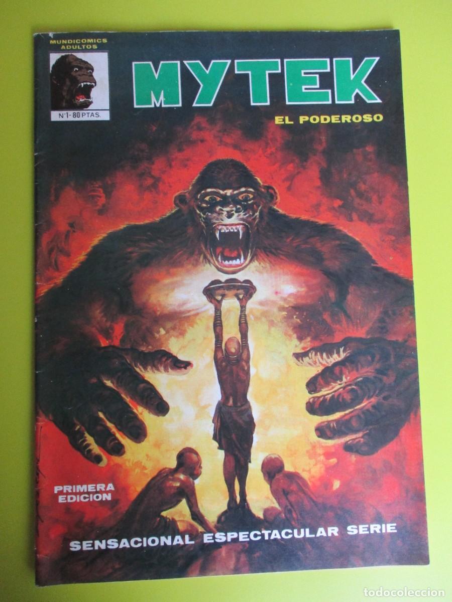C&oacute;mics: MYTEK (1981, VERTICE) 1 &middot; IV-1981 &middot; MYTEK EL PODEROSO - Foto 1