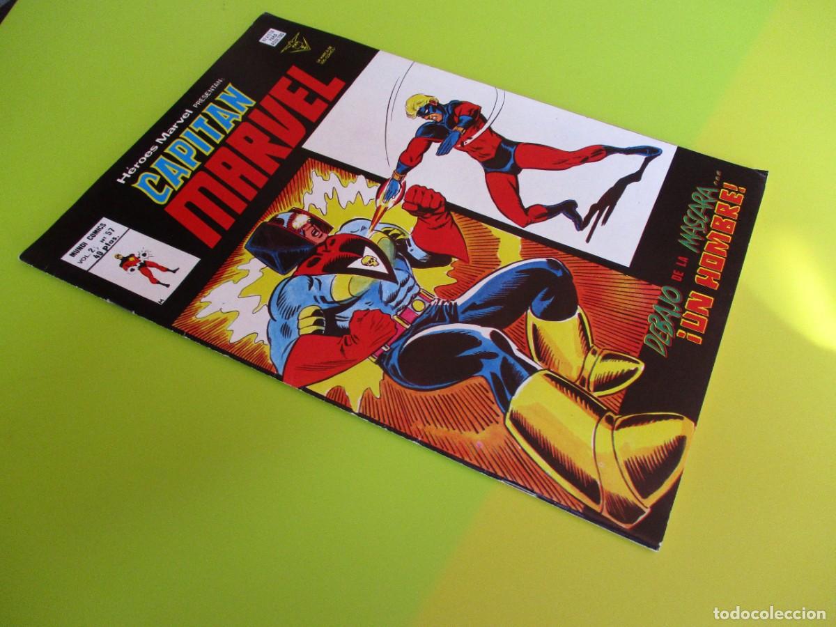 C&oacute;mics: HEROES MARVEL (1975, VERTICE) -V.2- 57 &middot; I-1980 &middot; CAPITAN MARVEL - Foto 2