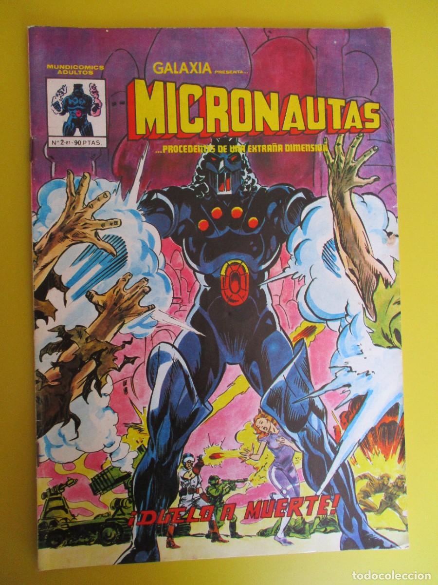 C&oacute;mics: MICRONAUTAS (1981, VERTICE) 2 &middot; I-1982 &middot; DUELO A MUERTE - Foto 1
