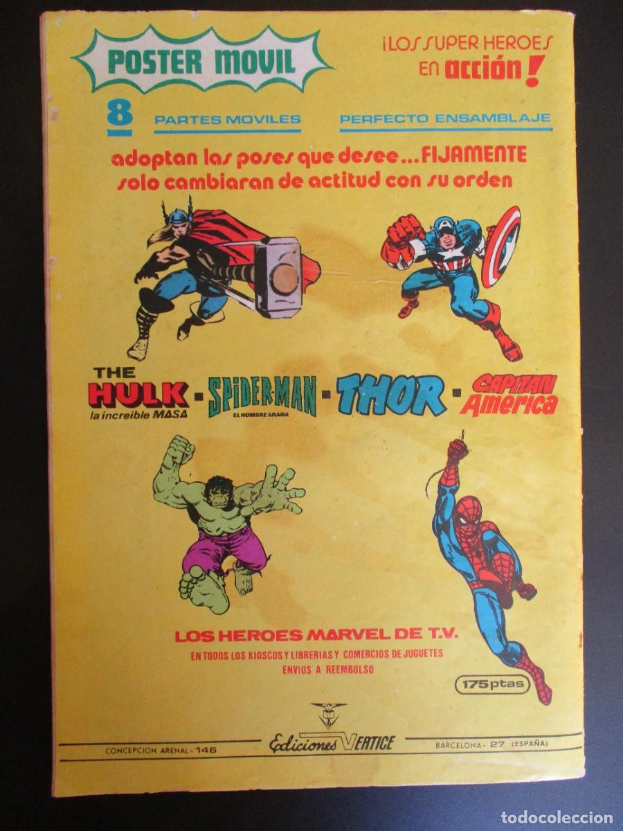 C&oacute;mics: MARVEL (1977, VERTICE) -SELECCIONES- 55 &middot; XII-1980 &middot; LA CAPA Y LA DAGA - Foto 3