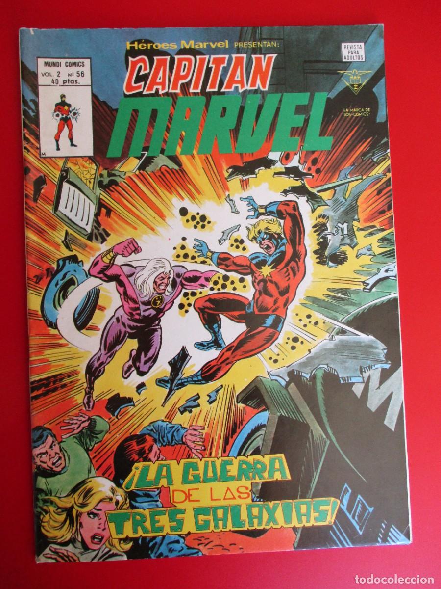 C&oacute;mics: HEROES MARVEL (1975, VERTICE) -V.2- 56 &middot; XII-1979 &middot; CAPITAN MARVEL - Foto 1