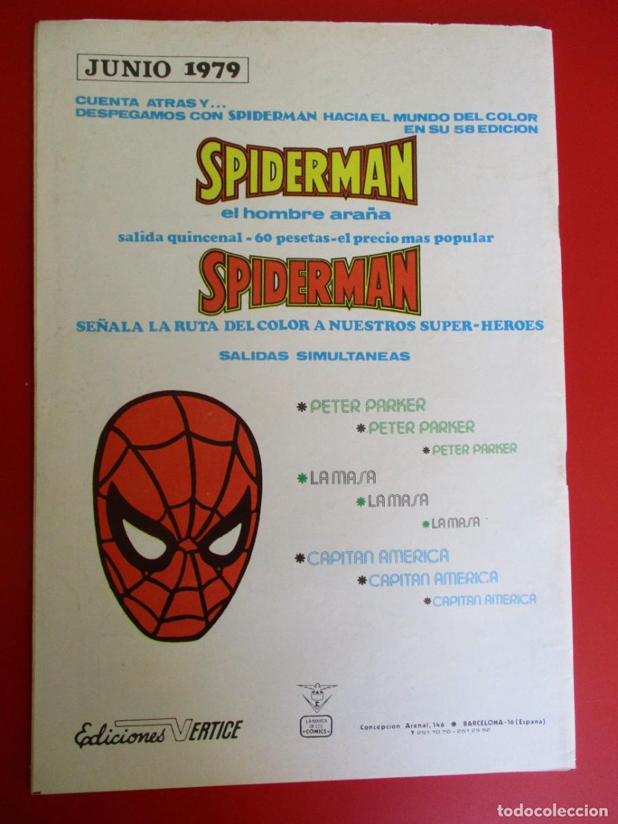 C&oacute;mics: HEROES MARVEL (1975, VERTICE) -V.2- 56 &middot; XII-1979 &middot; CAPITAN MARVEL - Foto 3