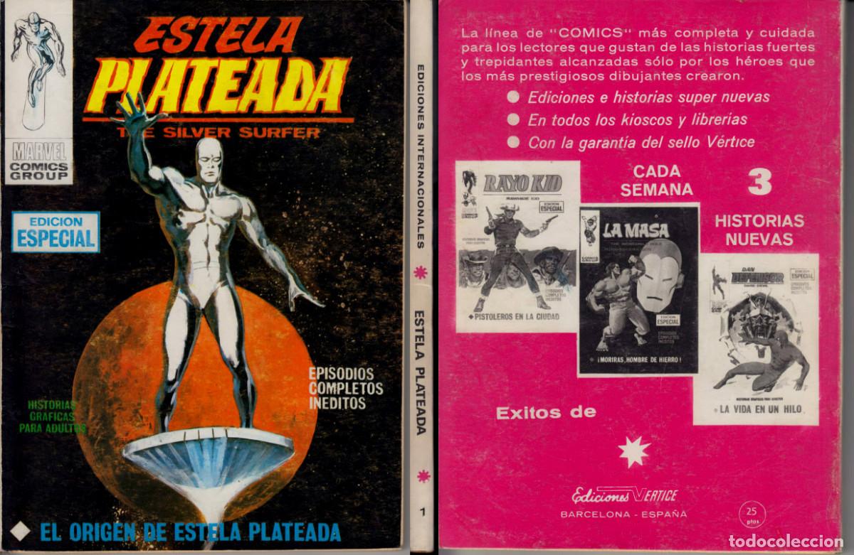 C&oacute;mics: Vertice Estela Plateada Colecci&oacute;n completa - Foto 1