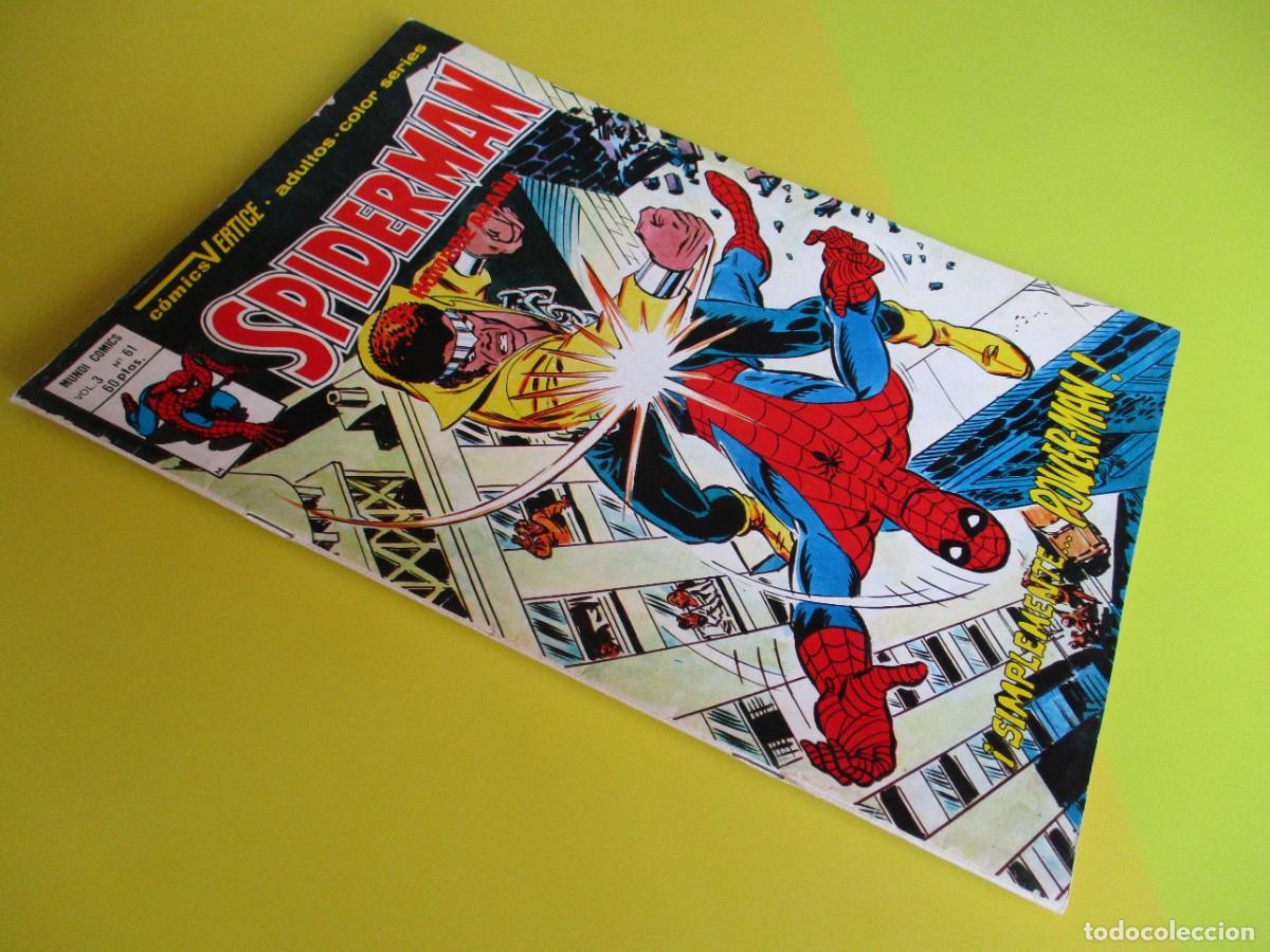 C&oacute;mics: SPIDERMAN (1975, VERTICE) -V 3- 61 &middot; IX-1979 &middot; SIMPLEMENTE POWERMAN - Foto 2
