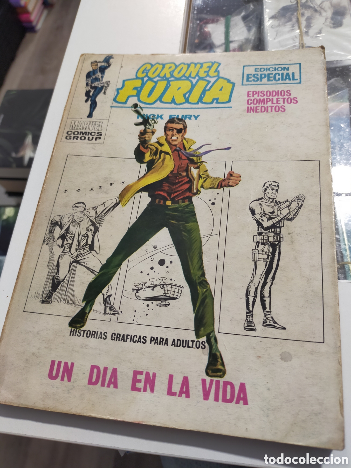 C&oacute;mics: CORONEL FURIA VERTICE TACO UN D&Iacute;A EN LA VIDA - Foto 1