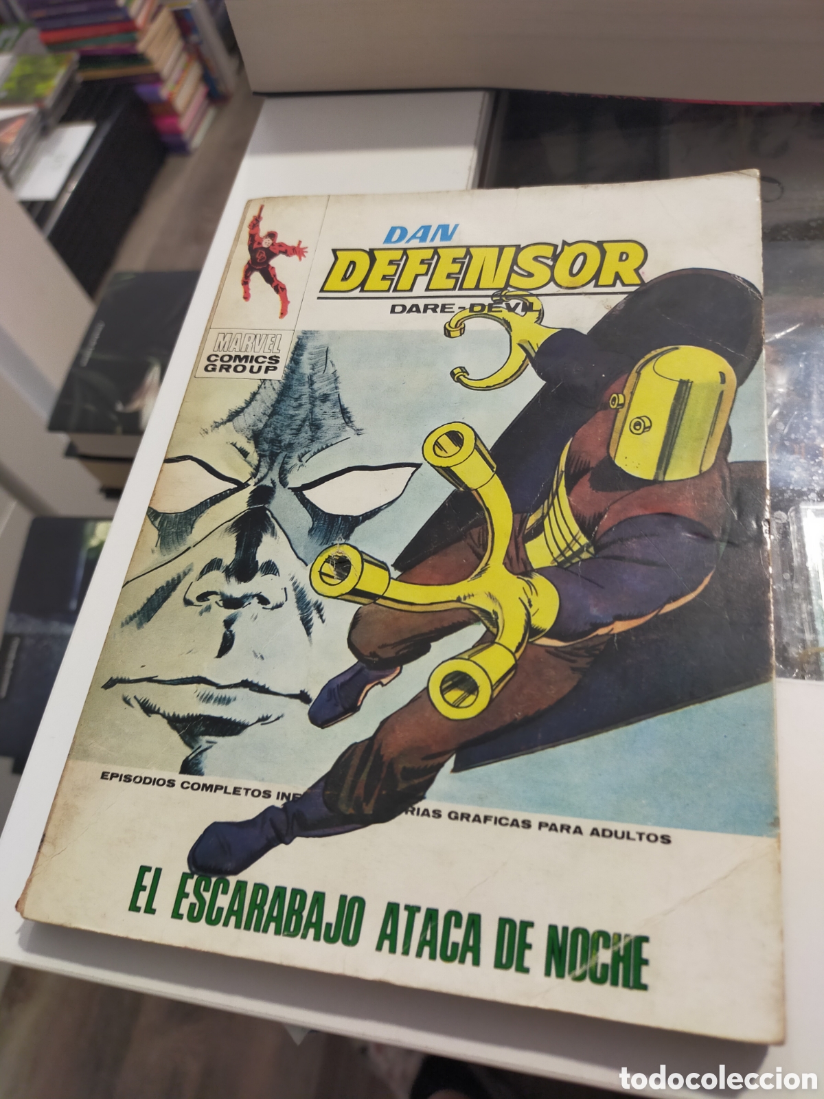 C&oacute;mics: DAN DEFENSOR VERTICE TACO 48 EL ESCARABAJO ATACA DE NOCHE - Foto 1