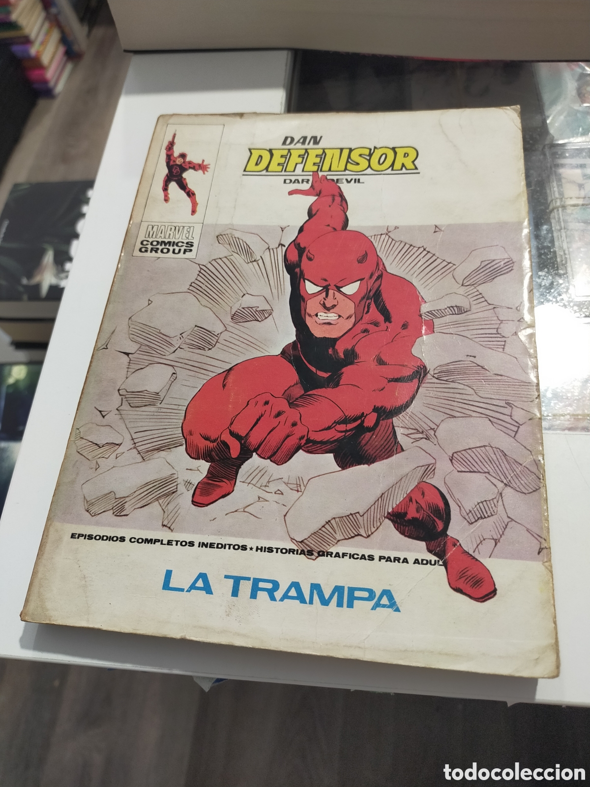 C&oacute;mics: DAN DEFENSOR VERTICE TACO 43 LA TRAMPA - Foto 1