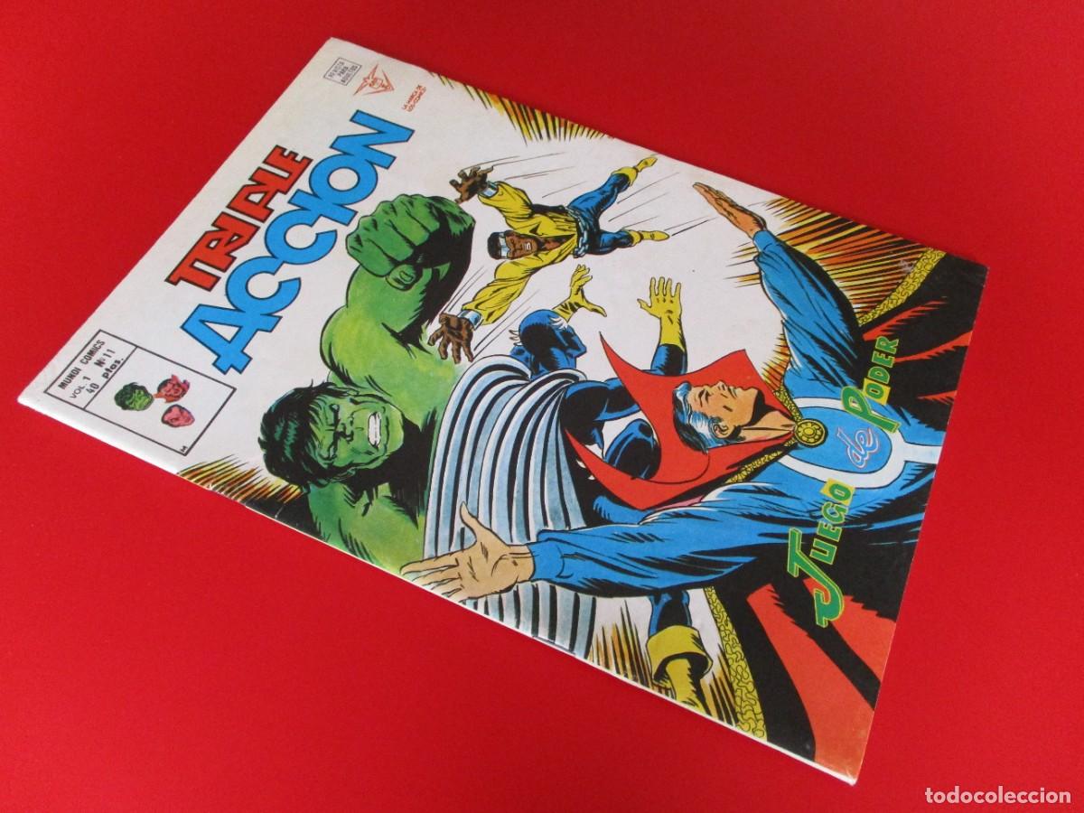 C&oacute;mics: TRIPLE ACCION (1979, VERTICE) 11 &middot; II-1980 &middot; JUEGO DE PODER - Foto 2