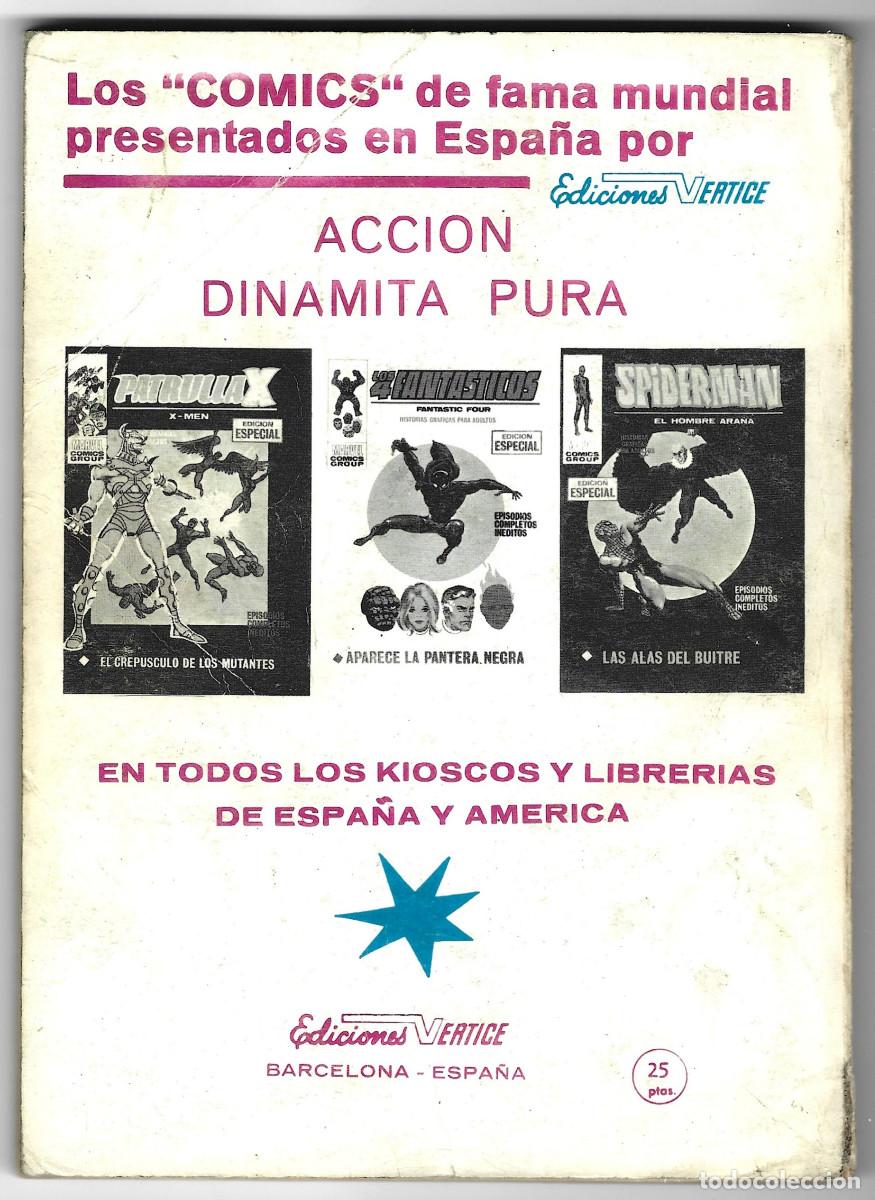 C&oacute;mics: SELECCIONES MARVEL n&ordm; 12 (Vertice 1971) - Foto 5