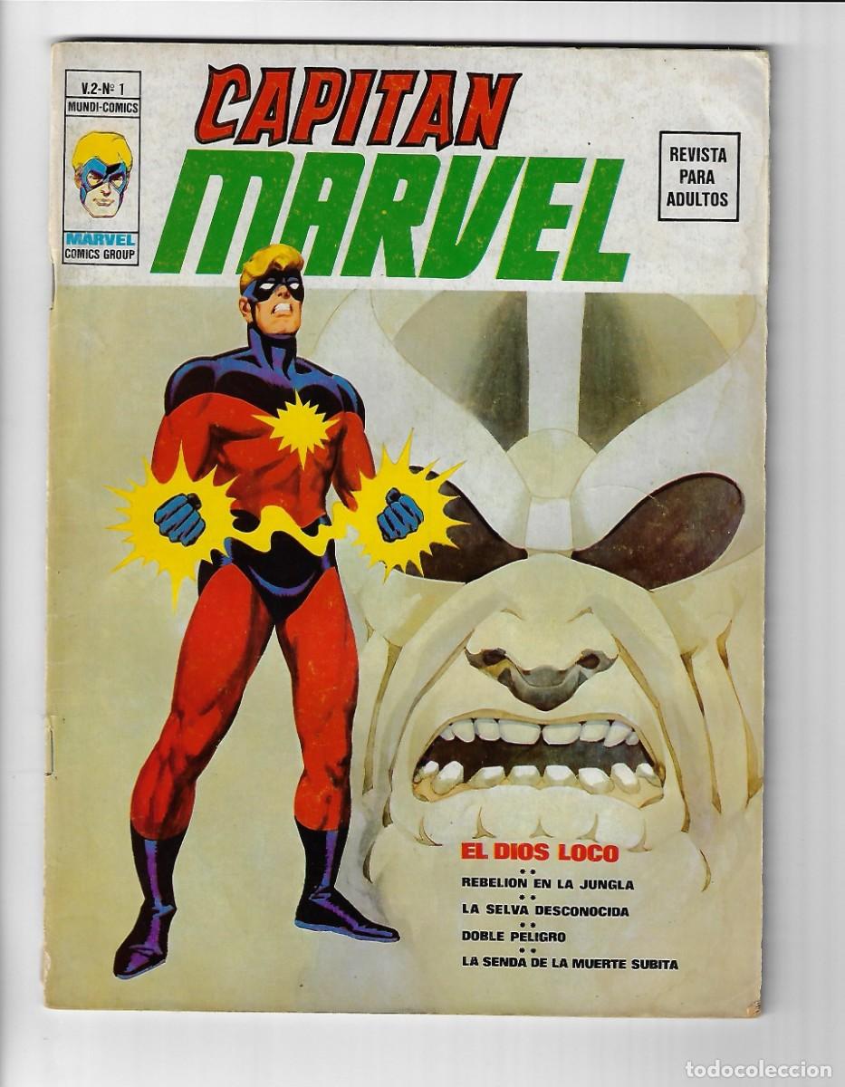 C&oacute;mics: V&eacute;rtice. Volumen 2. Capit&aacute;n Marvel. 1 - Foto 1