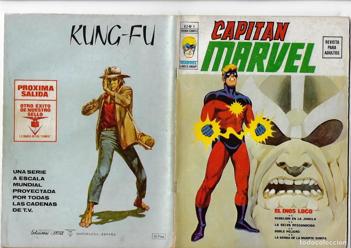 C&oacute;mics: V&eacute;rtice. Volumen 2. Capit&aacute;n Marvel. 1 - Foto 3