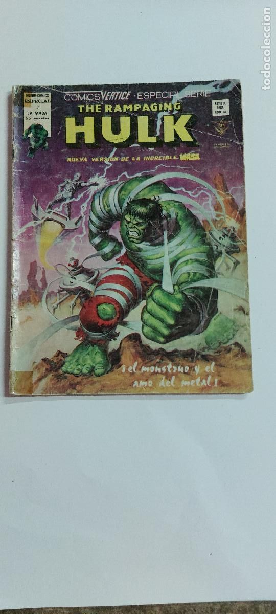 C&oacute;mics: The Rampaging Hulk Vertice Completa 15 comic - Foto 4