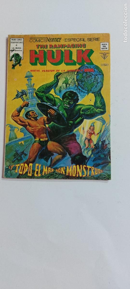 C&oacute;mics: The Rampaging Hulk Vertice Completa 15 comic - Foto 7