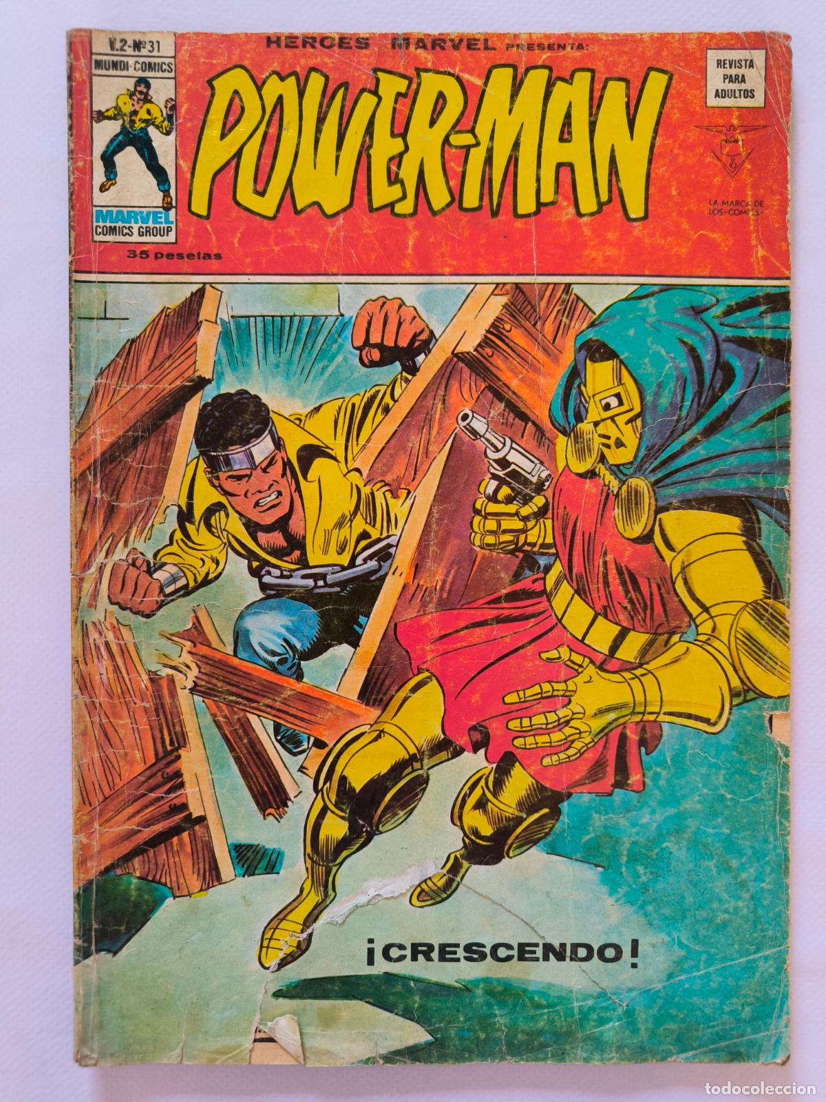 C&oacute;mics: POWER MAN VOL. 2 N&ordm; 31 - VERTICE (GZ) - Foto 1