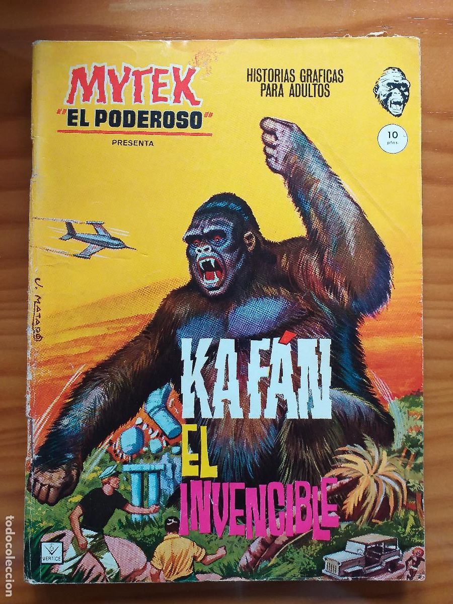 C&oacute;mics: MYTEK EL PODEROSO - n&ordm; 6 DE 17 - KAF&Aacute;N EL INVENCIBLE - VERTICE - Foto 1