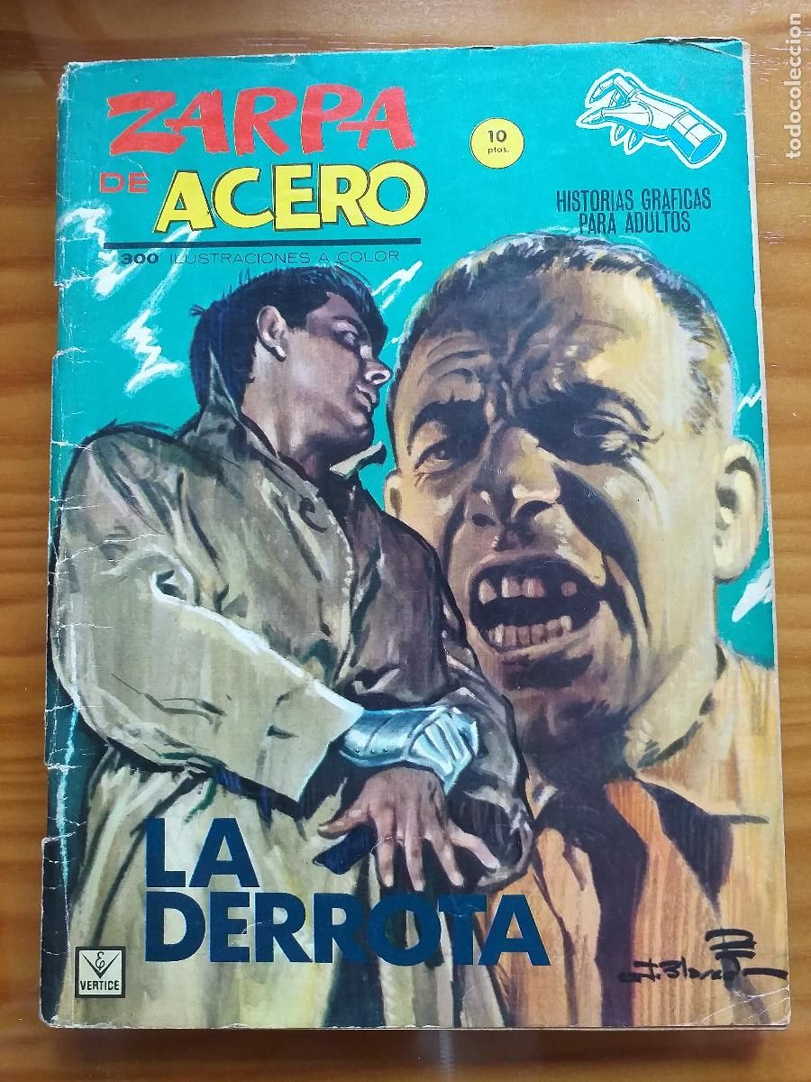 C&oacute;mics: ZARPA DE ACERO - n&ordm; 8 DE 27 - LA DERROTA - VERTICE - Foto 1