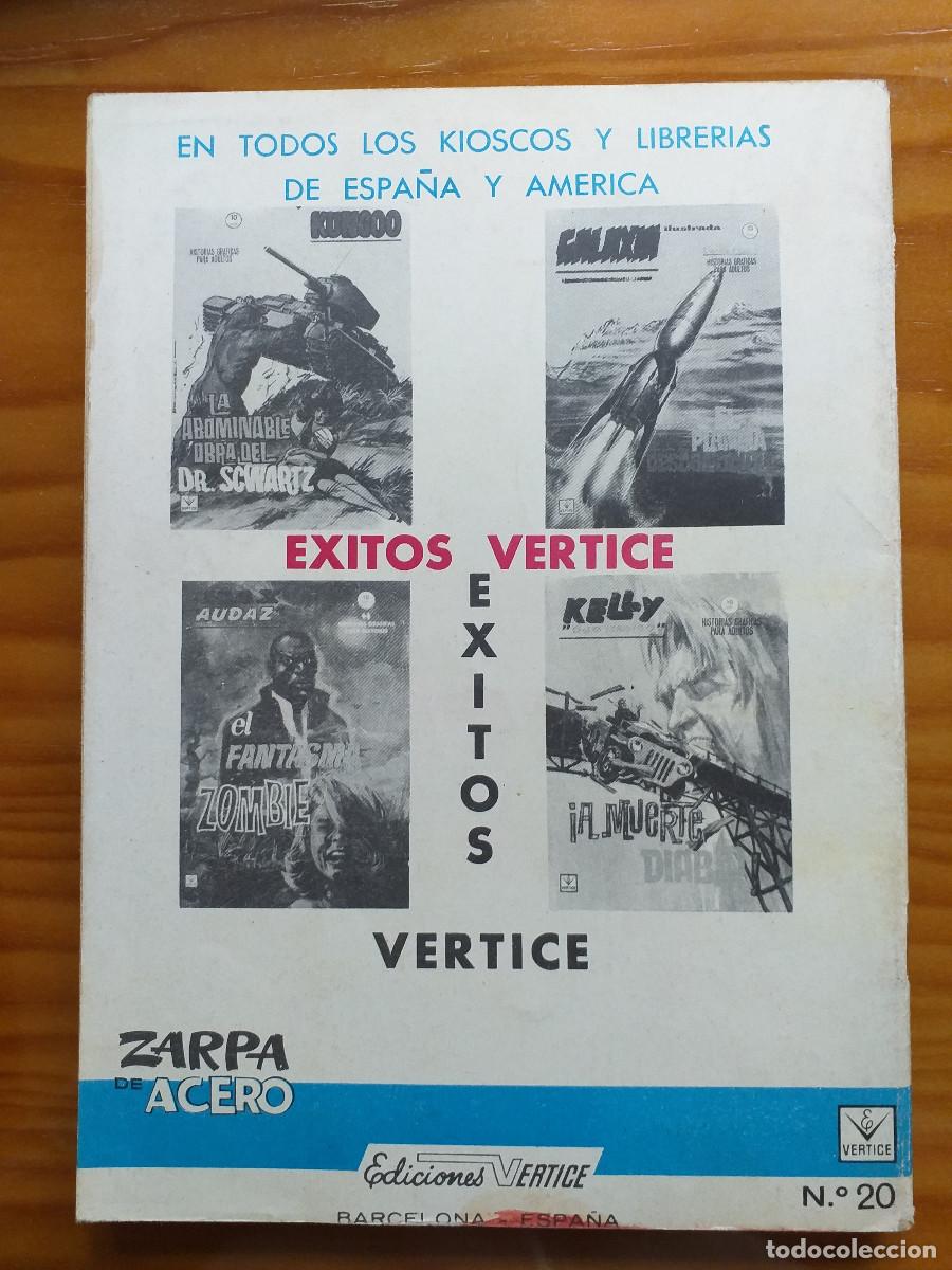 C&oacute;mics: ZARPA DE ACERO - n&ordm; 20 DE 27 - EL ESPIRITU - VERTICE - Foto 2
