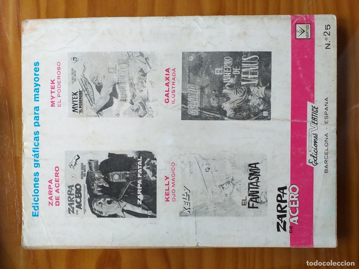 C&oacute;mics: ZARPA DE ACERO - n&ordm; 25 DE 27 - EN PODER DE M.I.E.D.O. - VERTICE - Foto 2