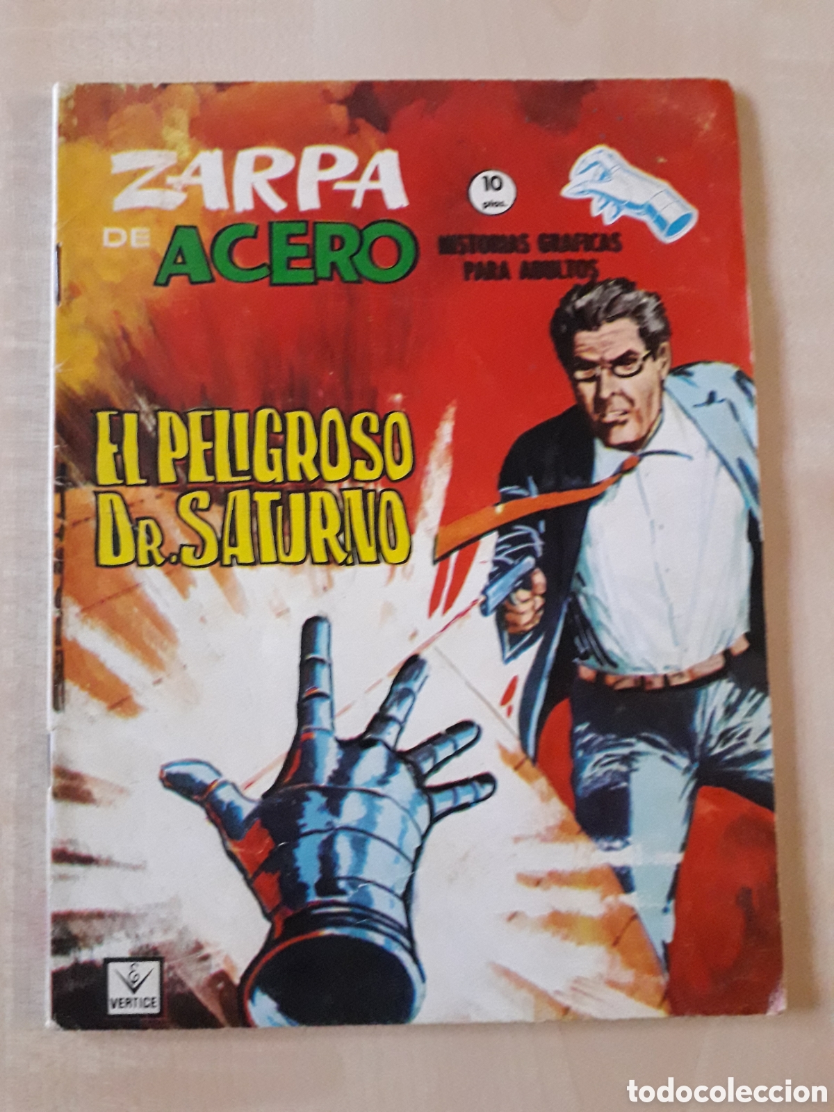 C&oacute;mics: ZARPA DE ACERO N&Uacute;MERO 24. ED V&Eacute;RTICE - Foto 1