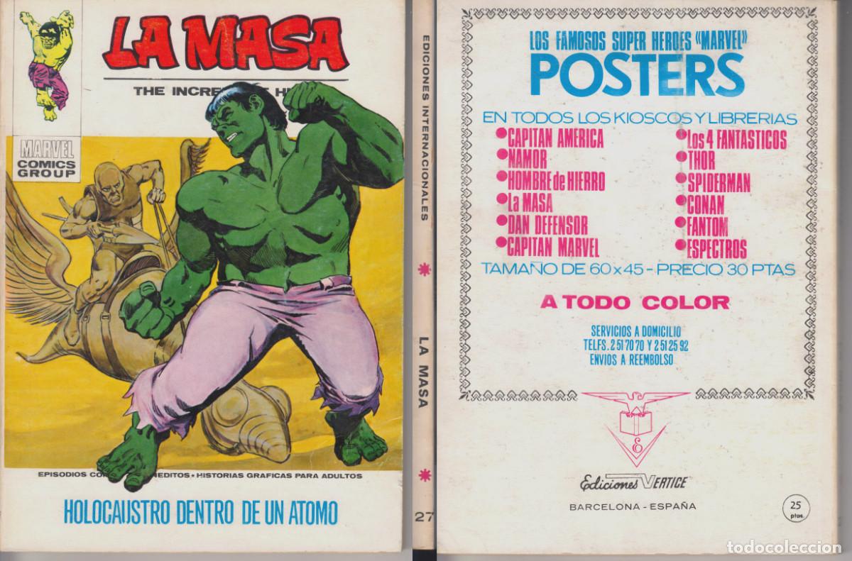 C&oacute;mics: Vertice Vol 1 La Masa 27 - Foto 1