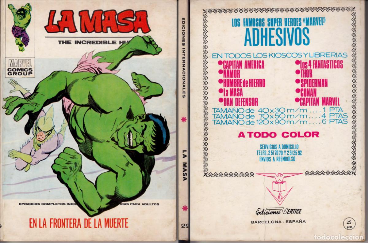 C&oacute;mics: Vertice Vol 1 La Masa 29 - Foto 1