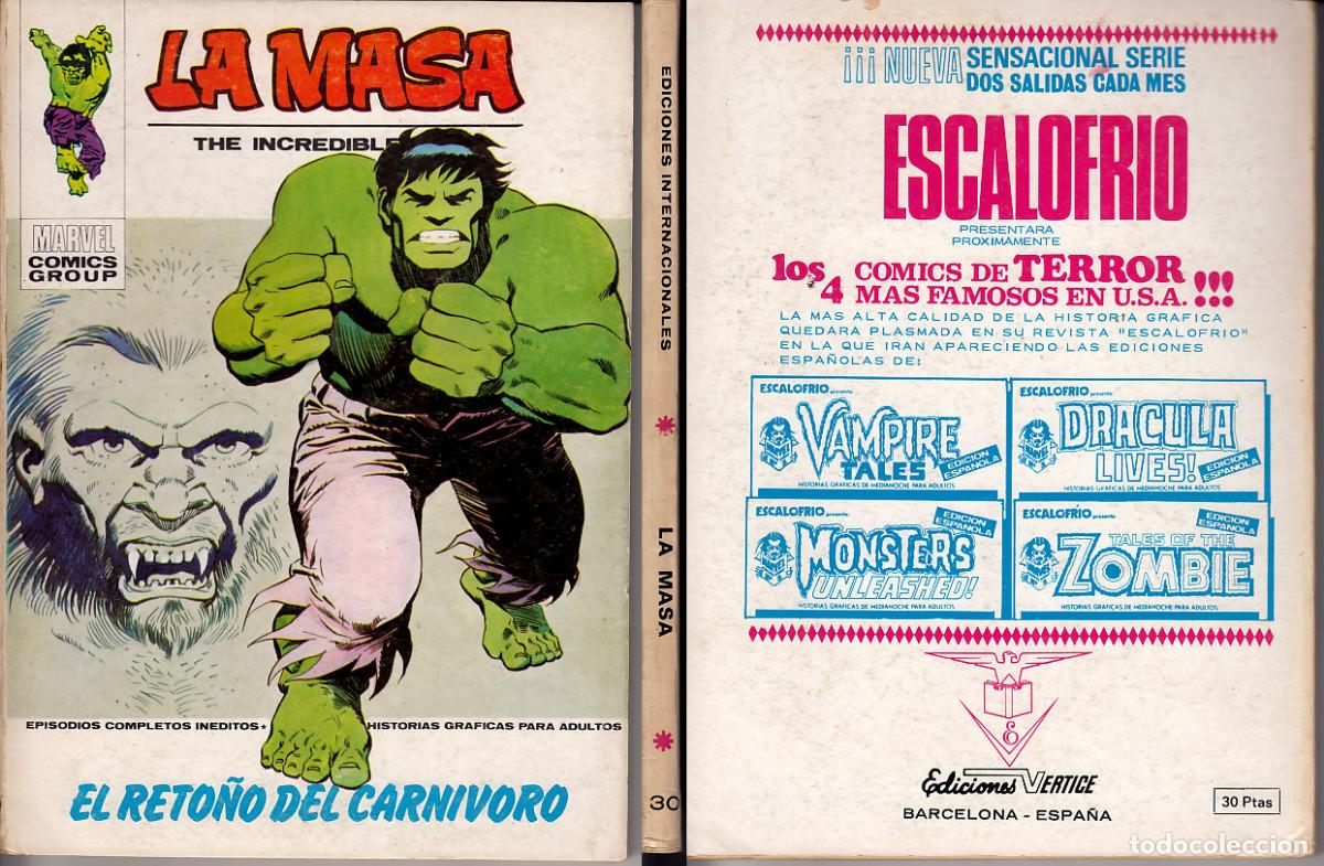 C&oacute;mics: Vertice Vol 1 La Masa 30 - Foto 1