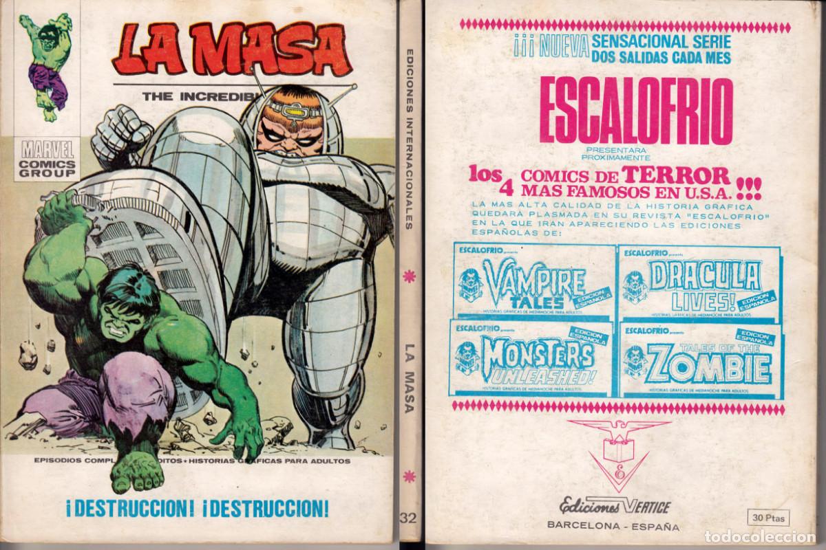C&oacute;mics: Vertice Vol 1 La Masa 32 - Foto 1