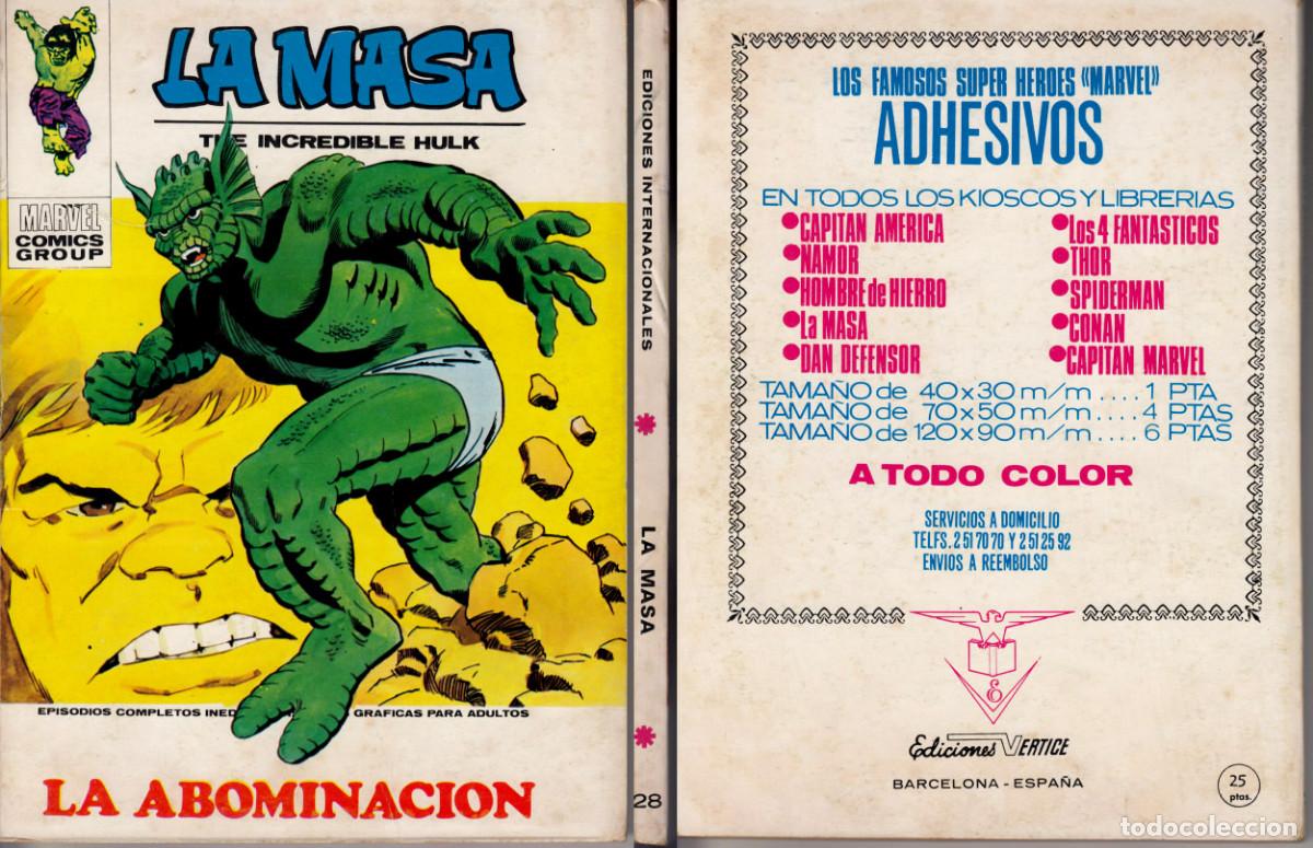 C&oacute;mics: Vertice Vol 1 La Masa 28 - Foto 1