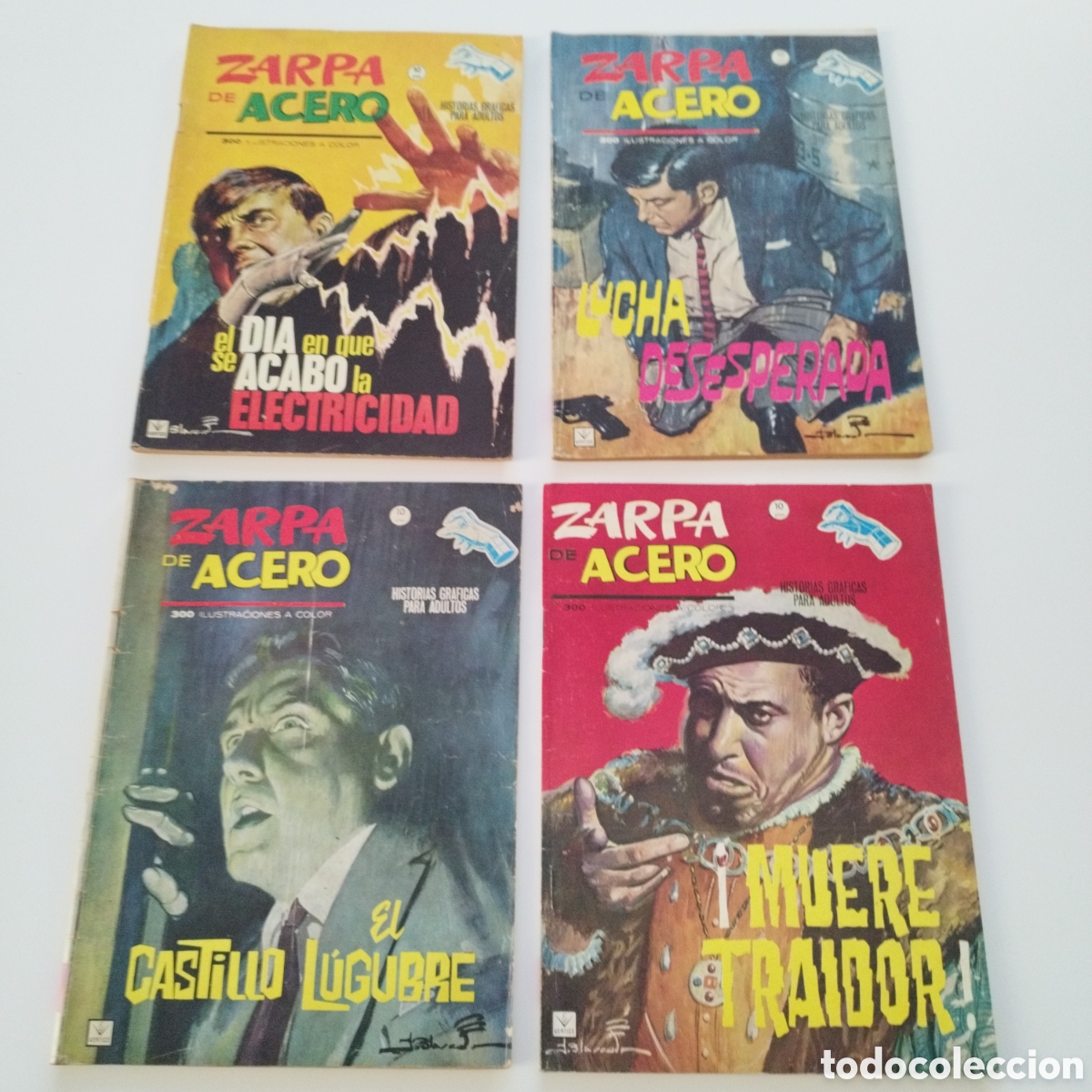 C&oacute;mics: ZARPA DE ACERO / VERTICE / V 1 / 1964 / COMPLETA / 27 N&Uacute;MEROS - Foto 4