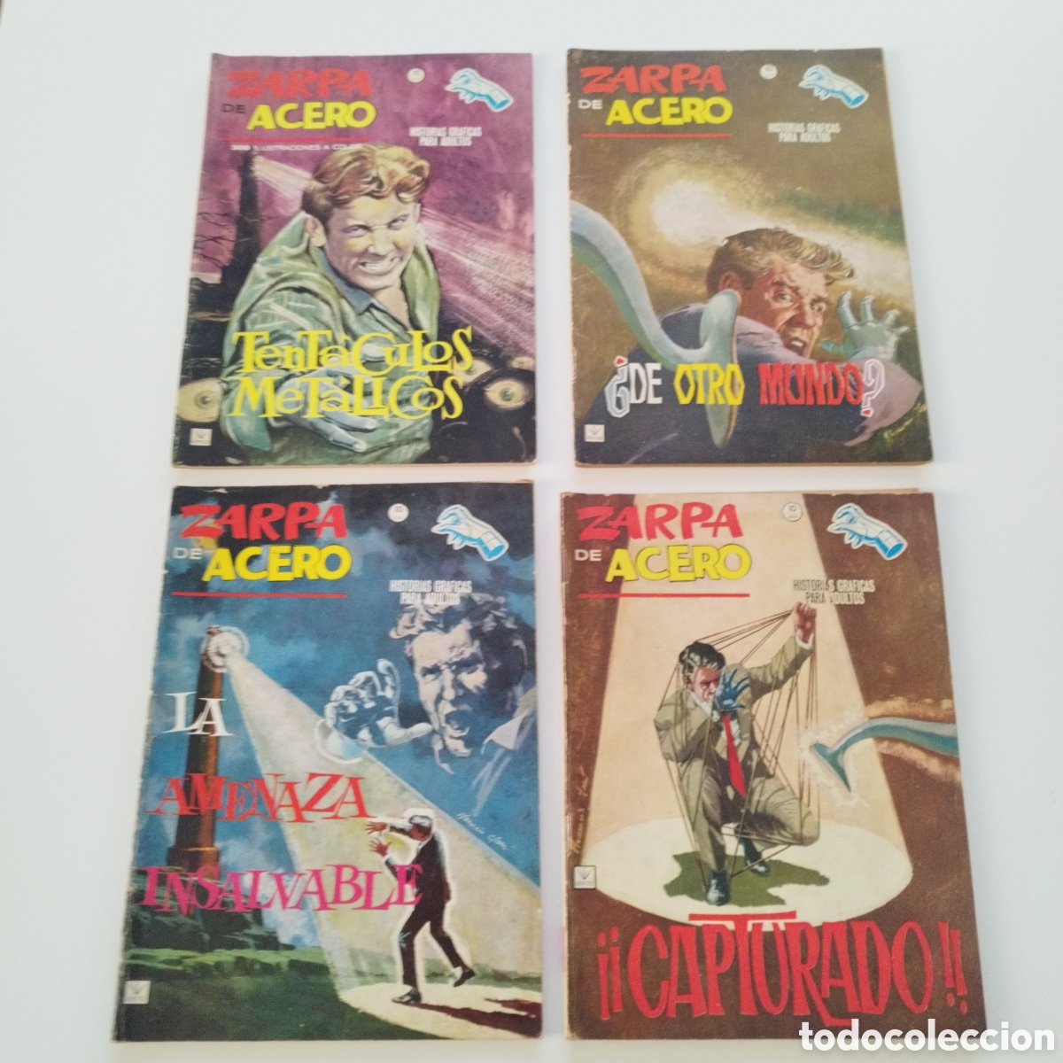 C&oacute;mics: ZARPA DE ACERO / VERTICE / V 1 / 1964 / COMPLETA / 27 N&Uacute;MEROS - Foto 5