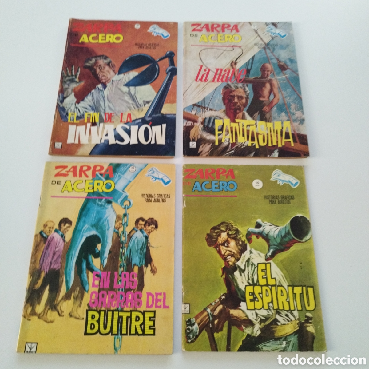 C&oacute;mics: ZARPA DE ACERO / VERTICE / V 1 / 1964 / COMPLETA / 27 N&Uacute;MEROS - Foto 6
