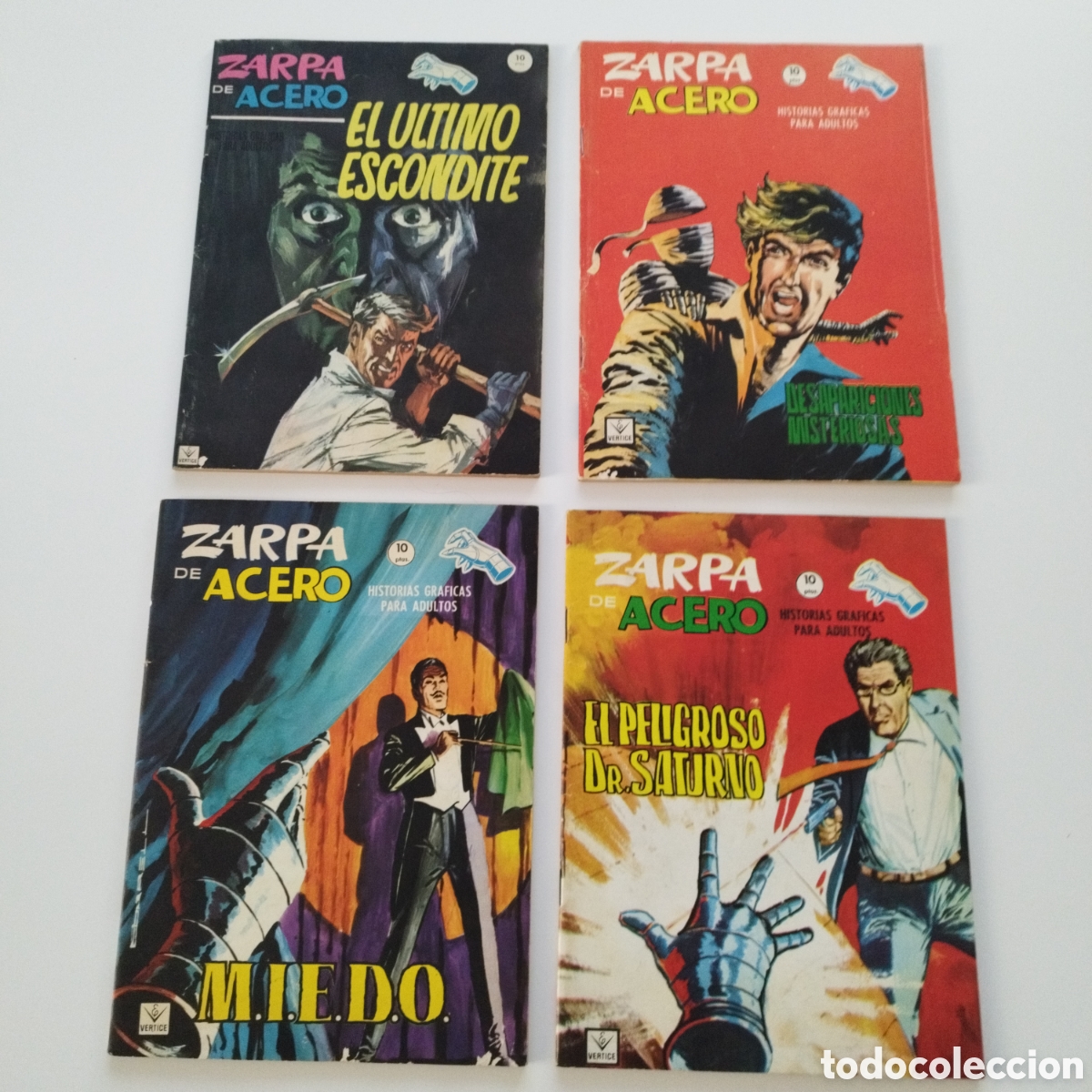 C&oacute;mics: ZARPA DE ACERO / VERTICE / V 1 / 1964 / COMPLETA / 27 N&Uacute;MEROS - Foto 7