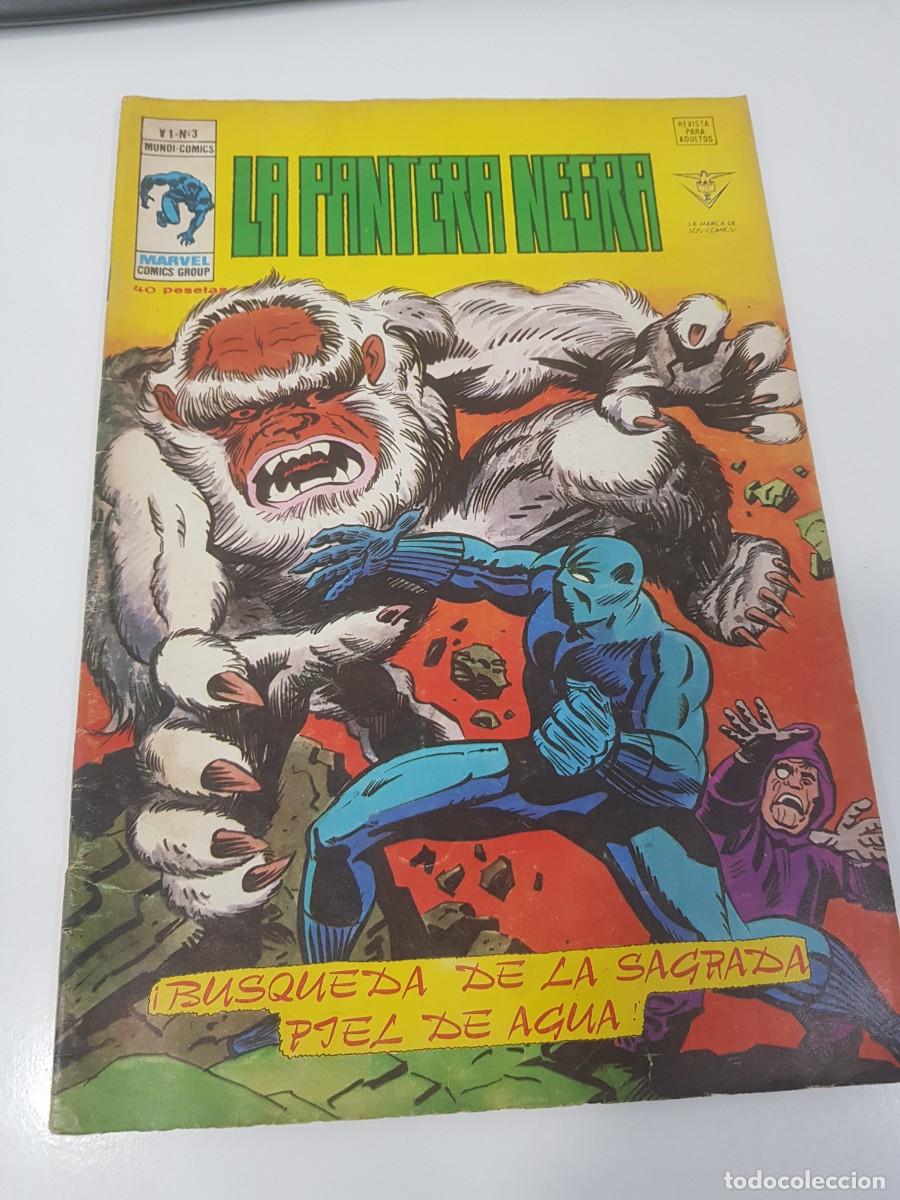 C&oacute;mics: La pantera negra Mundi comics Marvel V 1 N&ordm;3 - Foto 1