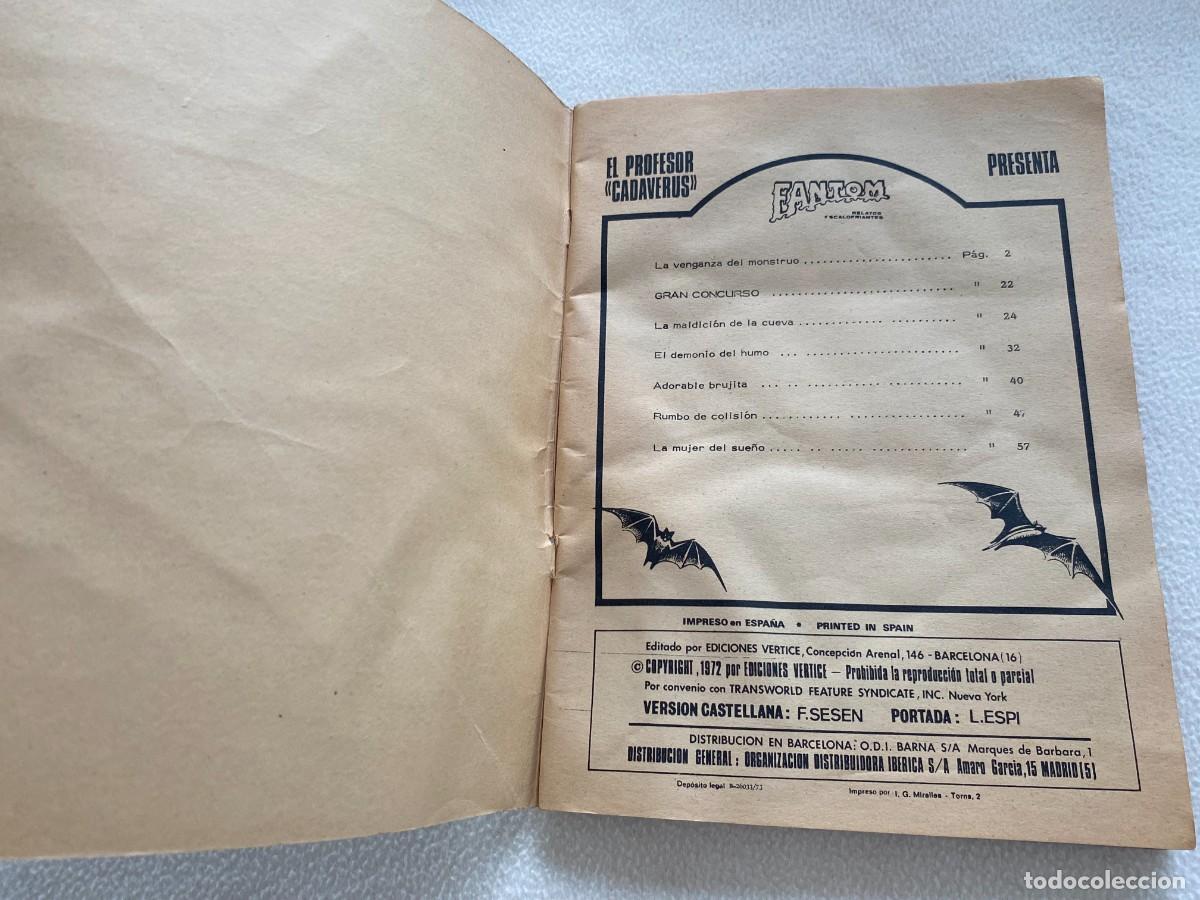 C&oacute;mics: FANTOM / LA VENGANZA DEL MOSTRUO / VERTICE - Foto 3