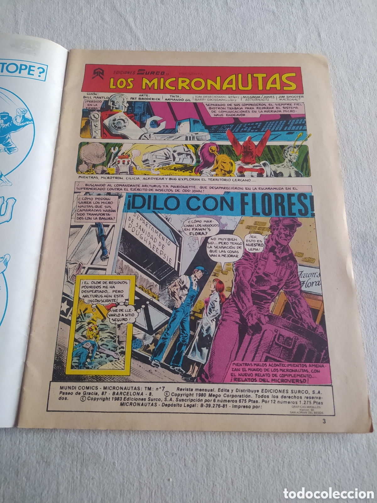 C&oacute;mics: Micronautas n&deg;7 - linea surco - Foto 3