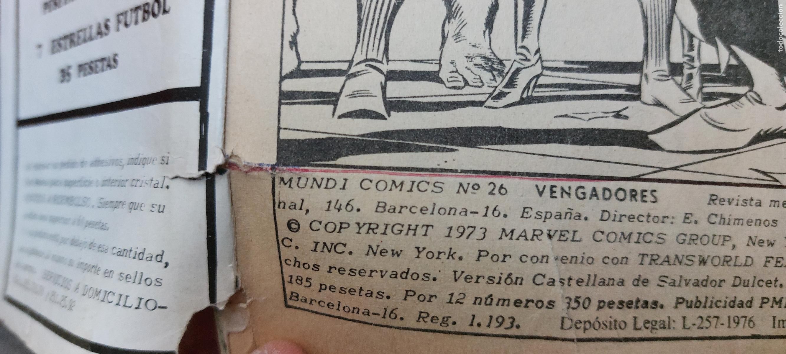 C&oacute;mics: Los Vengadores Vertice V.2 N&ordm; 26 - Foto 3
