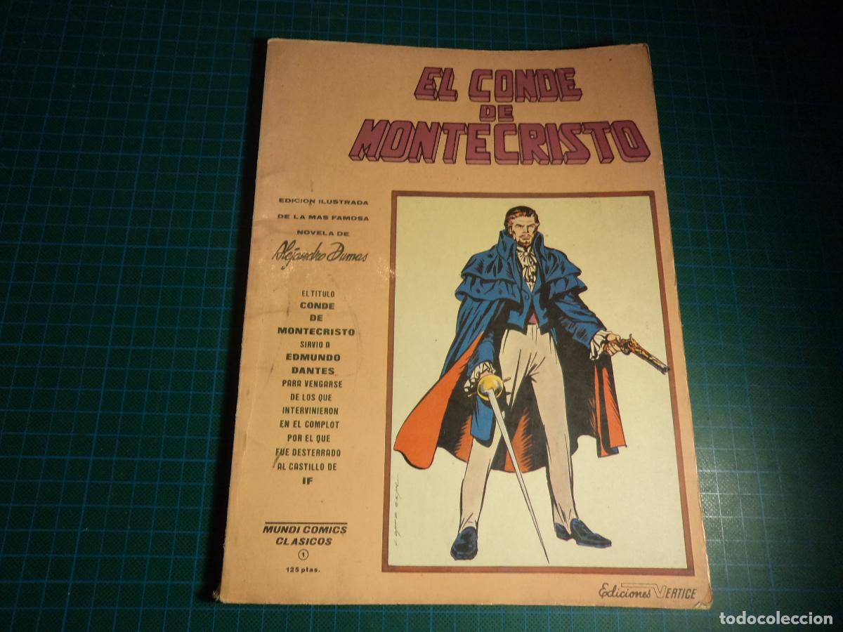 C&oacute;mics: Mundi Comics Clasicos. N&ordm; 1. Vertice. El conde de Montecristo. (Ref.2-B) - Foto 1