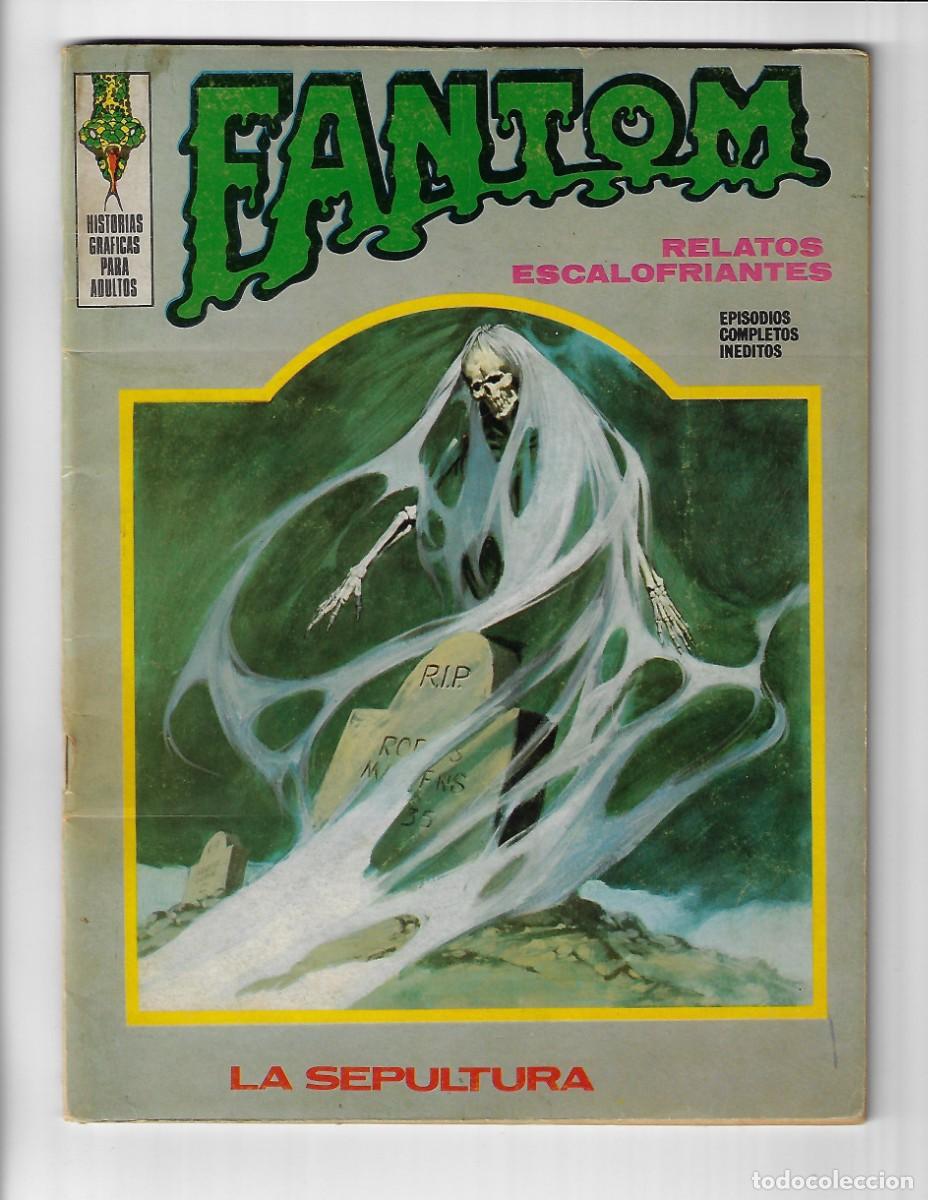C&oacute;mics: V&eacute;rtice. Fantom. 19. Portada Espi. - Foto 1