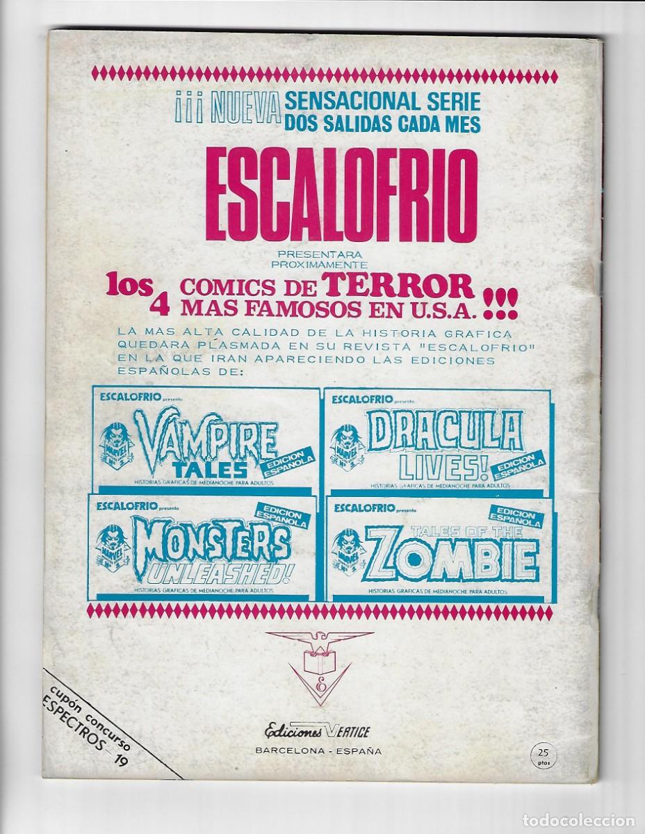 C&oacute;mics: V&eacute;rtice. Espectros. 19. - Foto 2