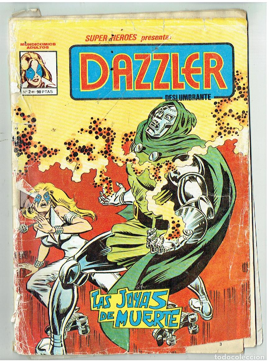 C&oacute;mics: SUPER H&Eacute;ROES. PRESENTA: DAZZLER. MUNDICOMIC. 1981.(C/A22) - Foto 1