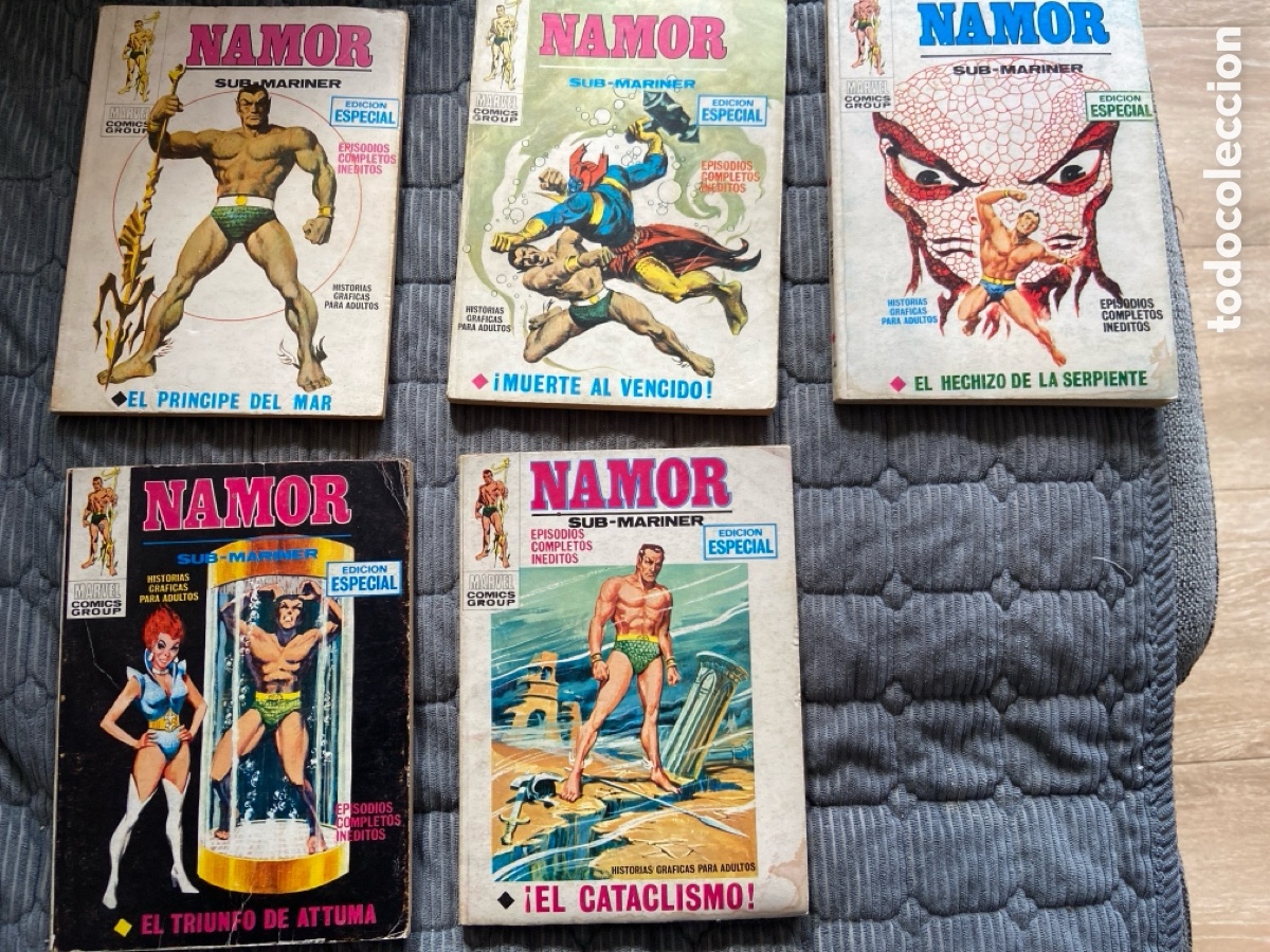 C&oacute;mics: Namor ediciones v&eacute;rtice Taco n. 1, 2, 4, 14,15 - Foto 1