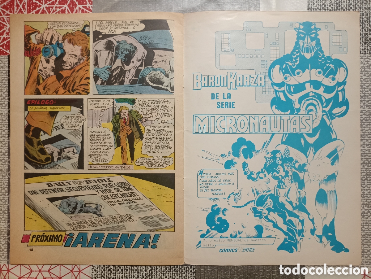 C&oacute;mics: DAN DEFENSOR N&deg;1, 2, 3 -Mundicomics/Vertice- - Foto 11