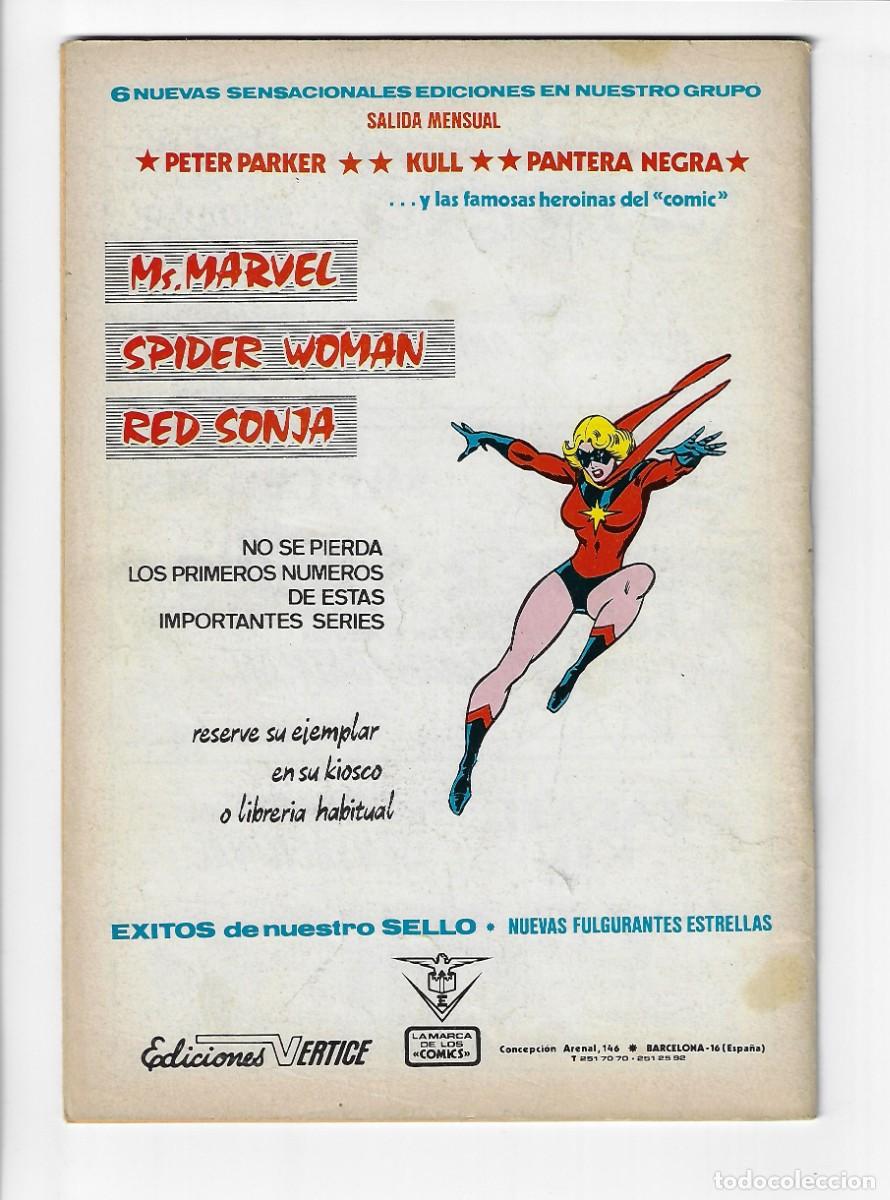 C&oacute;mics: V&eacute;rtice. Los insuperables Vol1. 16. - Foto 2