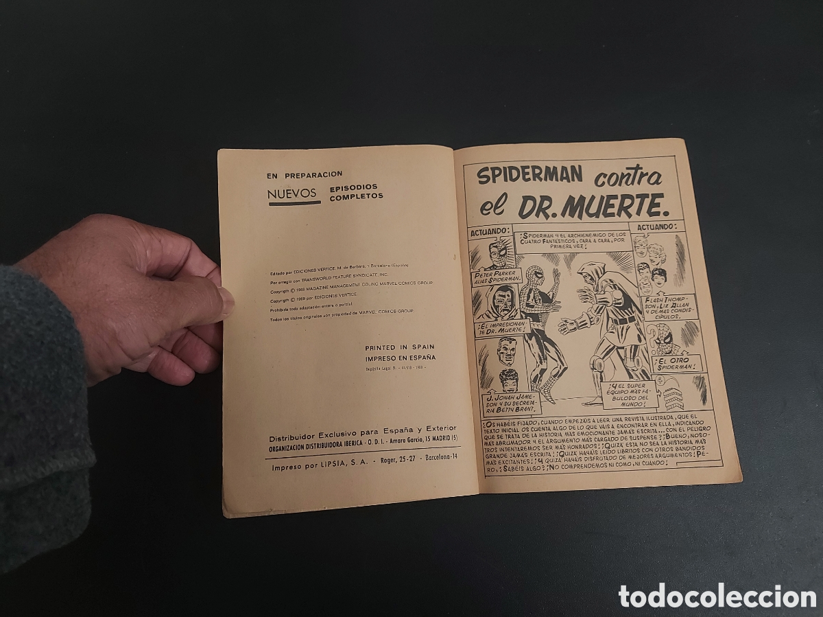 C&oacute;mics: SPIDERMAN 3 CONTRA EL DOCTOR MUERTE TIPO TACO EDICIONES VERTICE - Foto 12