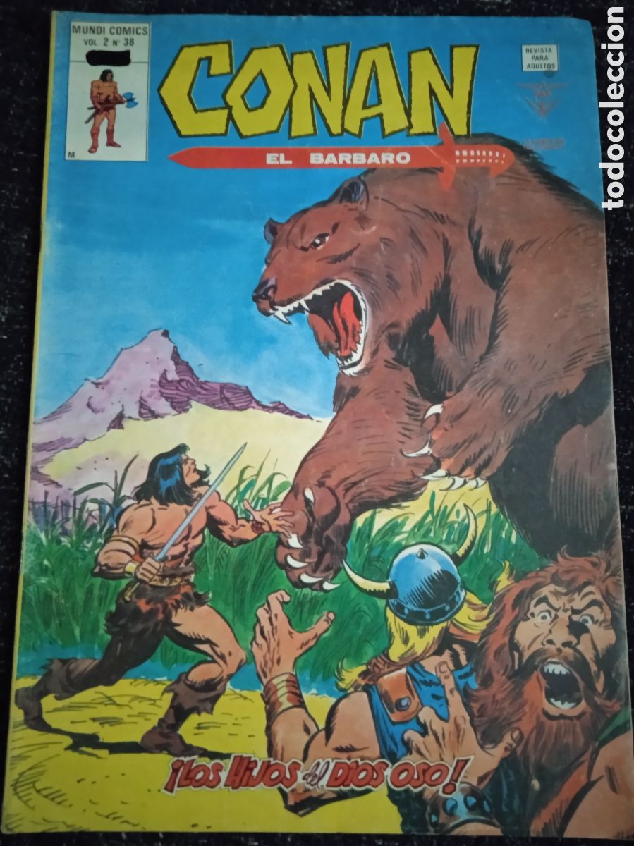 C&oacute;mics: CONAN VOLUMEN 2 N&ordm; 38 ( VERTICE ) - Foto 1