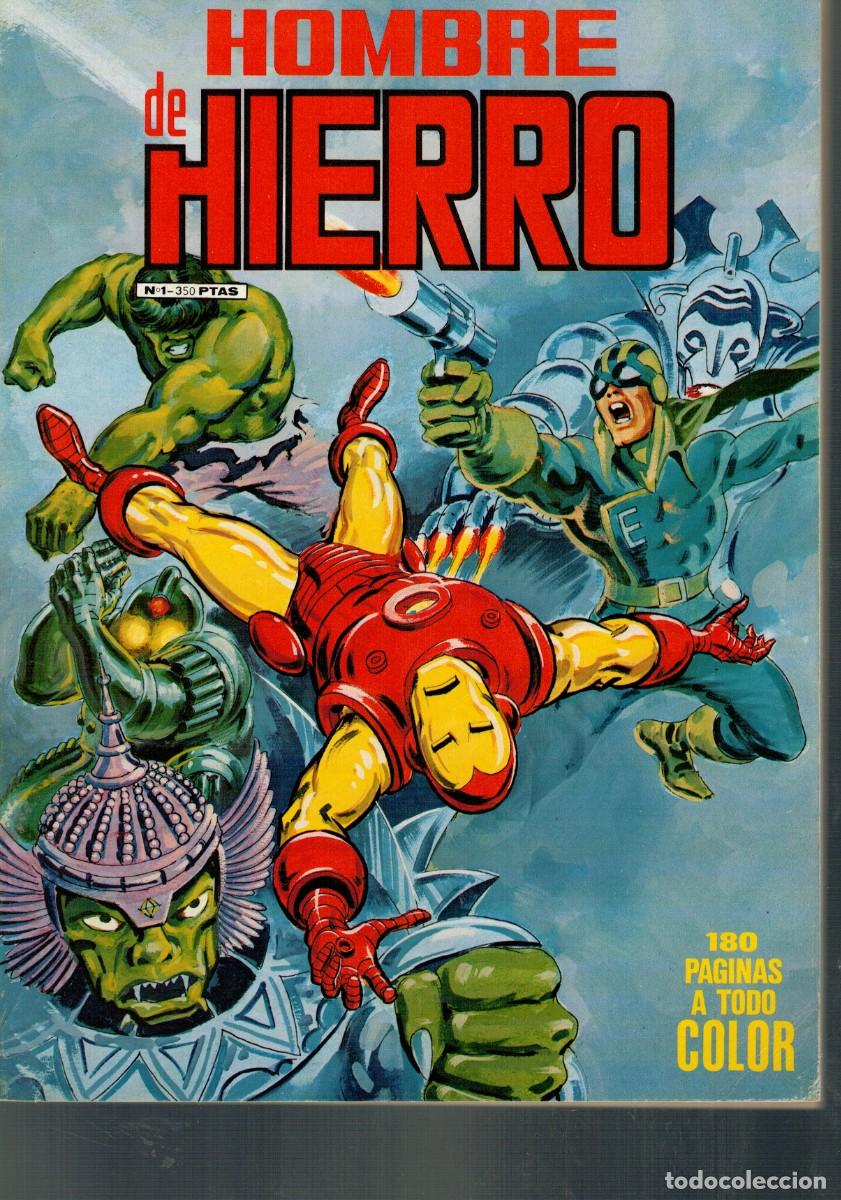 C&oacute;mics: HOMBRE DE HIERRO. LOTE DE 6 N&Uacute;MEROS (DE 7). LINEA SURCO. - Foto 1
