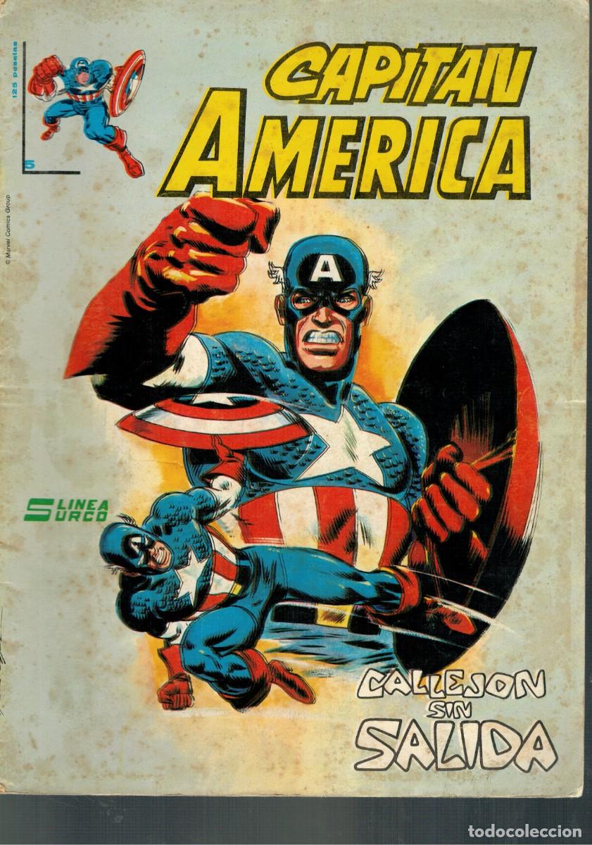 C&oacute;mics: CAPIT&Aacute;N AM&Eacute;RICA 5. CALLEJ&Oacute;N SIN SALIDA. LINEA SURCO. - Foto 1