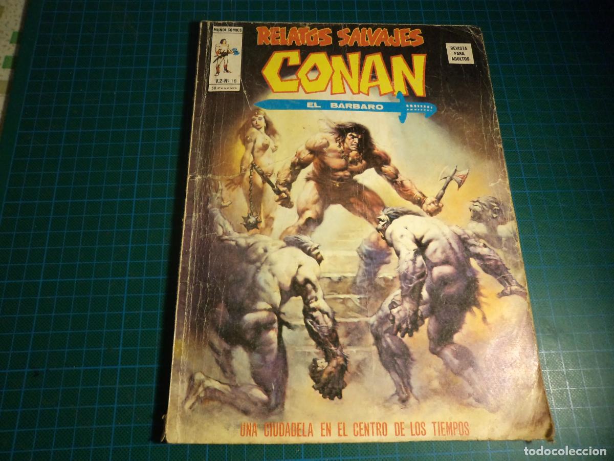C&oacute;mics: Relatos Salvajes. n&ordm; 18. Conan. Vertice. - Foto 1