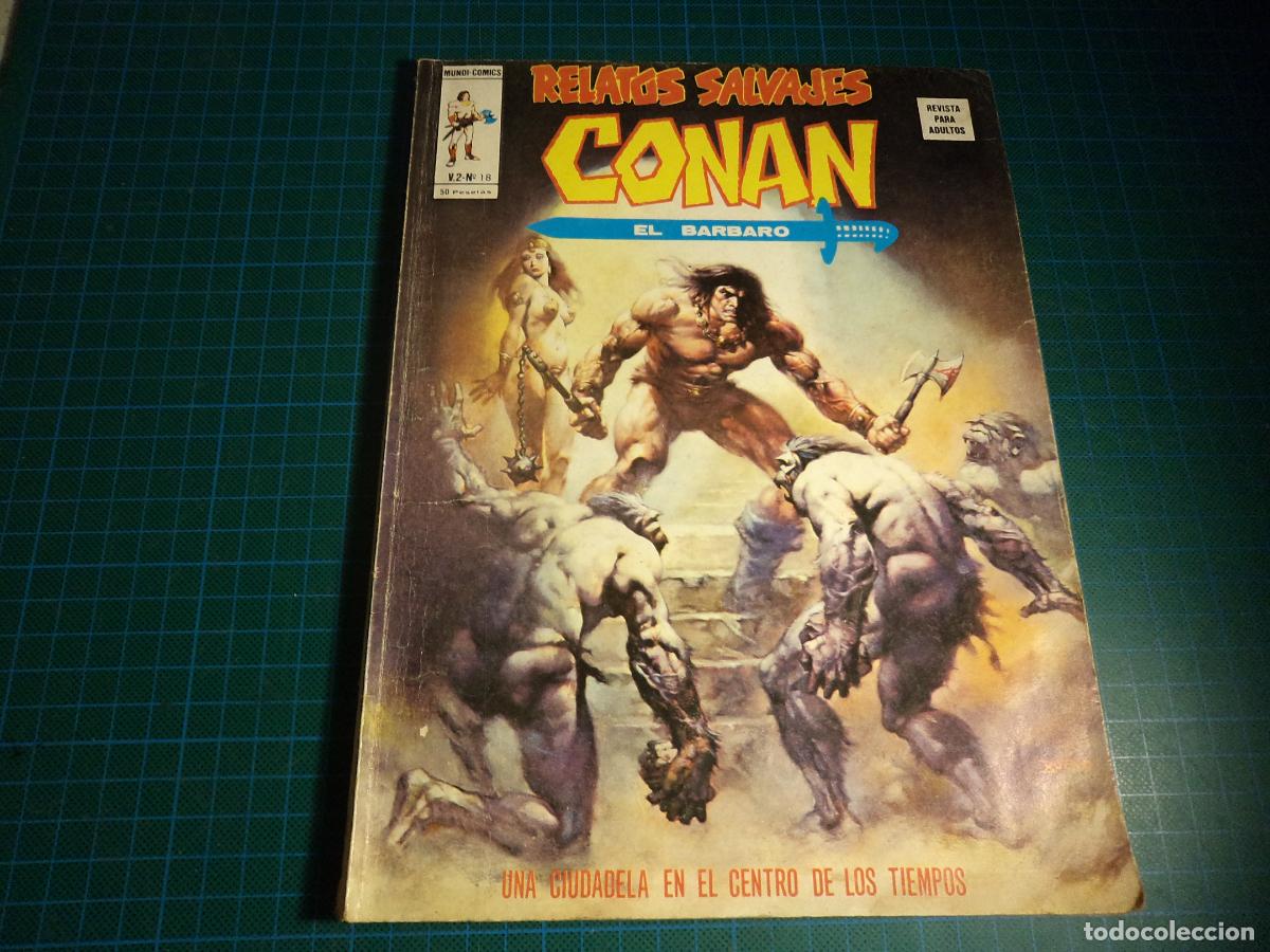 C&oacute;mics: Relatos Salvajes. n&ordm; 18. Conan. Vertice. - Foto 1